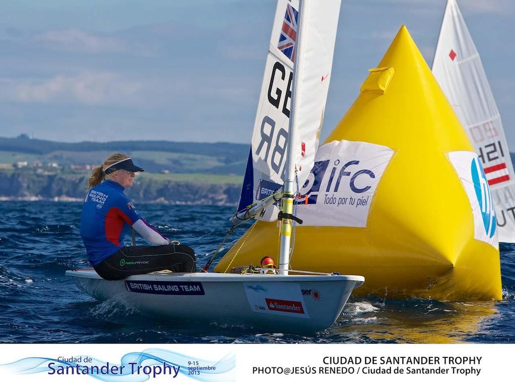 CIUDAD DE SANTANDER Trophy, Isaf sailing World Championships test event.Day 4 Laser Radial © Jesus Renedo/ Santander City Trophy http://www.santander2014.com/